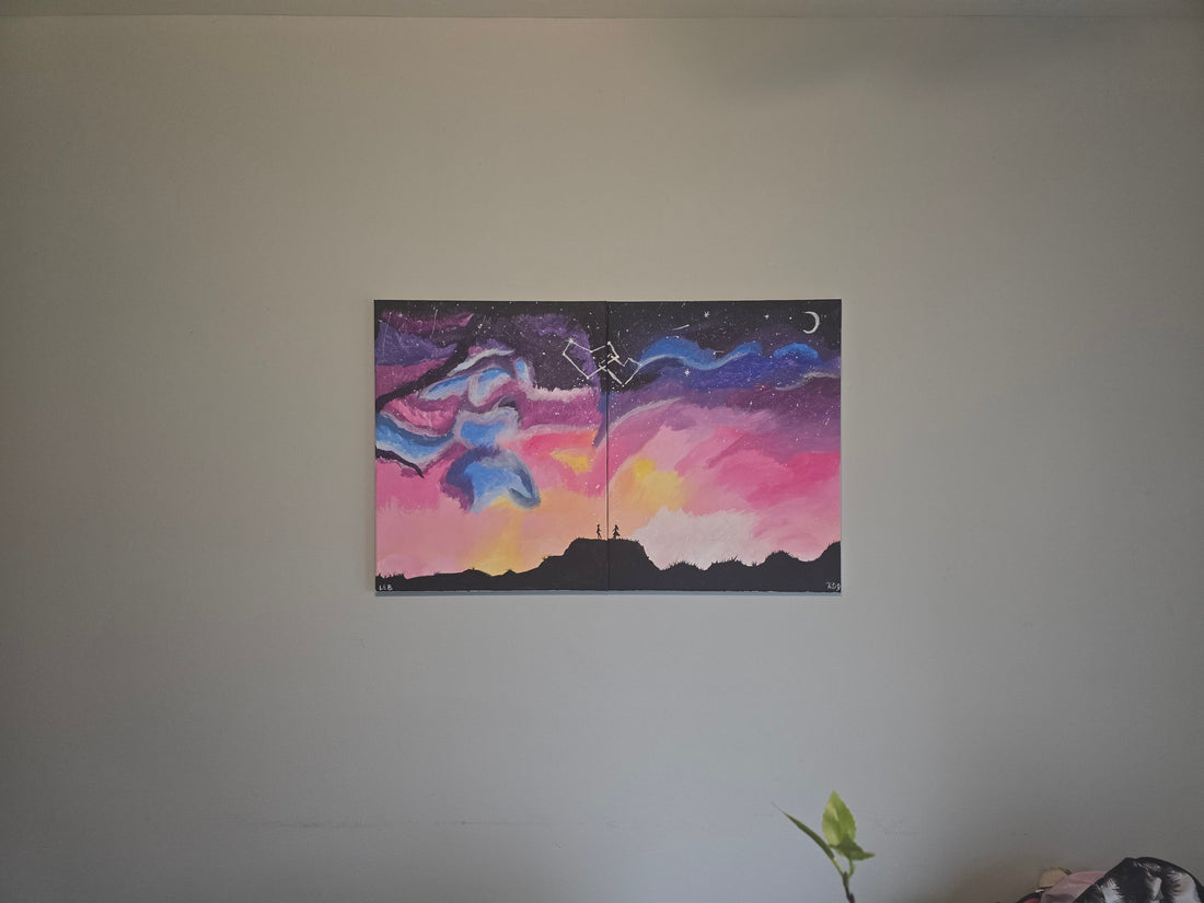 Brushes, Blended Colors, and a Beautiful Mess: Our Paint and Sip Adventure